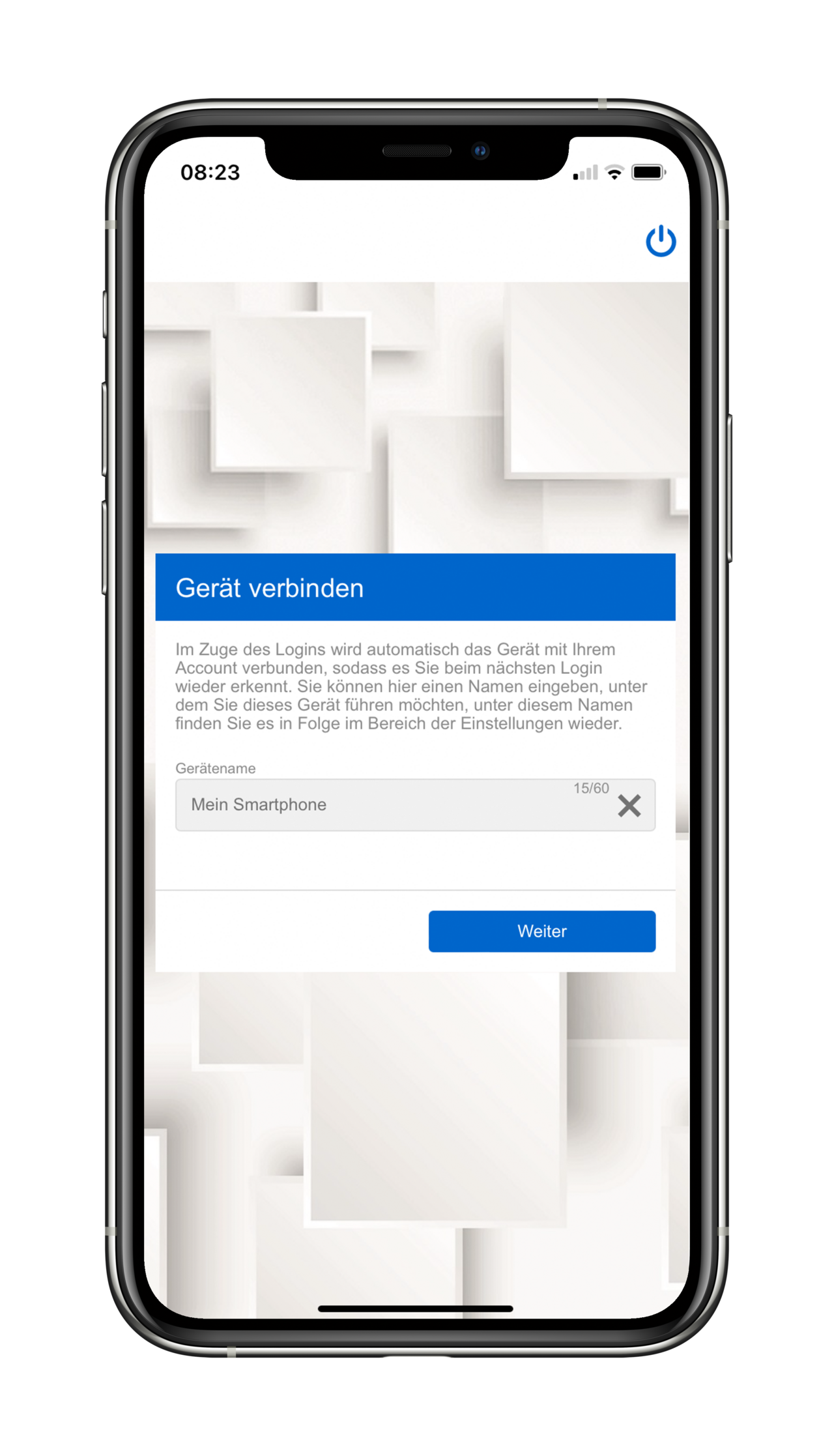 ID-App Gerätebindung herstellen