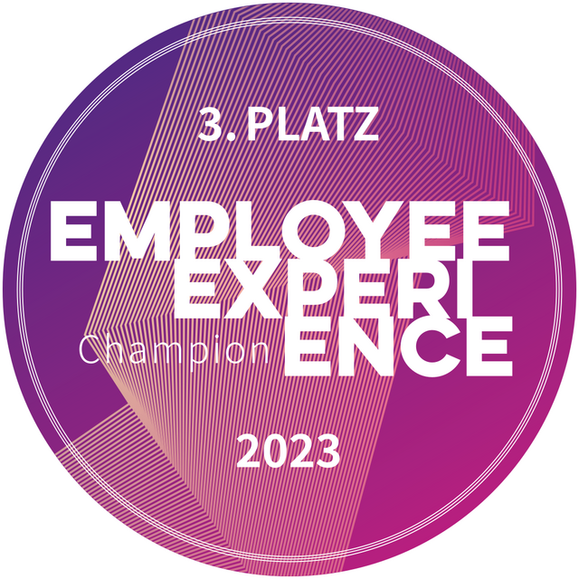 3. Platz Employee Experience Champion 2023